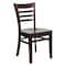 Flash Furniture Hercules Restaurant Chair, 17-1/4 in W 20" L 33-3/4" H XU-DGW0005LAD-WAL-GG - alternate 1
