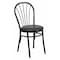 Flash Furniture Hercules Dining Chair, Black Back, 16 in W 20" L 34-1/2" H XU-698B-BLKV-GG - alternate 1