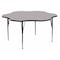 Flash Furniture Flower Activity Table, Laminate, Grey XU-A60-FLR-GY-T-A-GG - alternate 1