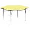 Flash Furniture Flower Activity Table, Laminate, Yellow XU-A60-FLR-YEL-T-A-GG - alternate 1