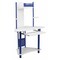 Flash Furniture Computer Desk Corner Computer Desk w/Hutch, Blue, 24" D X 57" H, 39" W X Laminate, Blue and White NAN-JN-2705-BL-GG - alternate 1