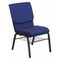 Flash Furniture Fabric Church Chair, Blue XU-CH-60096-NVY-DOT-BAS-GG - alternate 1