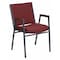Flash Furniture Fabric Stack Armchair, Burgundy XU-60154-BY-GG - alternate 1