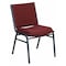 Flash Furniture Fabric Stack Chair, Burgundy XU-60153-BY-GG - alternate 1