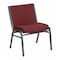 Flash Furniture Fabric Stack Chair, Extra Wide, Burgundy XU-60555-BY-GG - alternate 1