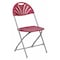Flash Furniture Folding Chair, Plastic, Burgundy LE-L-4-BUR-GG - alternate 1