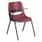 Flash Furniture Tablet Arm Chair, Right Hand Flip-Up, Burg, 21" W, 25.5" L, 32" H, Burgundy RUT-EO1-BY-RTAB-GG - alternate 1