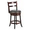 Flash Furniture Cappuccino Wood Stool, 26" TA-16026-CA-GG - alternate 1