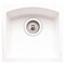 Blanco Diamond Bar Sink Silgranit, White 440205 - alternate 1
