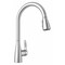 Blanco Atura Pull Down Dual Spray Kitchen Faucet 1.5 GPM - PVD Steel 442208 - alternate 1