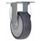 Vestil Dark Gray Rigid Thermoplastic Polyurethane Rubber Caster 4 x 1 1/4 CST-B28-4X1TPR-R - alternate 3
