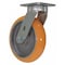Vestil Orange Premium Heavy Duty Swivel Polyurethane 8 x 2 Caster CST-F40-8X2SI-S - alternate 2