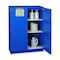 Justrite Hazardous Material Storage Cabinet, 32 gal, 2 Shelves, Wood Laminate, 42 in W x 60 in H x 18 in D 24150 - alternate 1