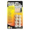 Master Caster Furniture Glides, Self-Stick, Round, 1", PK8 87002 - alternate 2