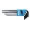 Eklind 9-Piece Hex Key Set, L, Long, 2 Tips, Metric, Steel, Black Oxide, Plastic Case, 13609 13609 - alternate 2