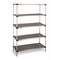 Metro Solid Shelf, 18"D x 48"W x 1-1/4"H, Silver 1848FS
