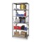 Hallowell Metal Shelving Unit, 18"D x 36"W x 87"H, 6 Shelves, Steel 7511-18HG - alternate 1