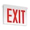 Lithonia Lighting Exit Sign, White, 1 Face(s), LED, Universal Mount, Nickel Cadmium LXNY W 3 R EL - alternate 1