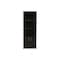 Homeroots 71" Light Gray Wood Three Tier Bookcase with Two Doors 403739 - alternate 3