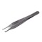 A2Z Scilab Hollow Handle Tweezers, 1x2 Teeth, 4.75 inches, Straight, Stainless Steel A2Z-ZR-248-SU - alternate 1