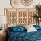 Bali & Pari Galvan Bohemian Natural Rattan Queen Size Standalone Headboard 251-13862-ZORO - alternate 5