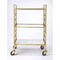 Homeroots Polished Gold Bar Cart 388955 - alternate 6