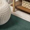 Jonathan Y Haze Solid Low-Pile Emerald 9 ft Square Area Rug SEU100L-9SQ - alternate 5