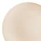 Smarty Had A Party 10.25" Ivory with Gold Rim Organic Round Disposable Plastic Dinner Plates, 120PK 930IVG-CASE - alternate 7