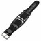 Elegani Canvas Band Compatible with Apple Watch 40mm, Black, Black/Rose Gold/Yellow Gold Buckle NLT-BLK-40 - alternate 1