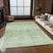 Homeroots 3' X 5' Artichoke Green And Green Abstract Washable Indoor Outdoor Area Rug 587386 - alternate 7