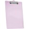 Acrimet 3 Pack Clipboard Letter Size Low Profile Clip & Side Rulers, Durable Plastic, Clear Pink, 3PK 134.8 - alternate 4