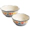 Gibson Home Luxembourg 2 Piece Stoneware Bowl Set 120845.02 - alternate 1