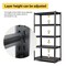 Wrightmaster 35.5in.*15.8in.*72.1in. 5-Tier Heavy Duty Storage Shelving with Adjustable Height&Sturdy Frame ZoroP160409 - alternate 6