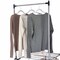Home-Complete Clothes Drying Rack 2-Level Laundry Drying Rack with 24 Rails, Hanging Bar, 2 Adjustable Wings 82-CRAF16-PLTM - alternate 5
