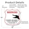 Signmission Alligator Warning Shield Sign Warning Al, 18 Inch X 18 Inch, Plastic Sign SHI-P-18-359 - alternate 3