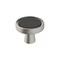 Amerock Mergence 1-3/8 in 35 mm Diameter Matte Black/Satin Nickel Cabinet Knob BP36857FBG10 - alternate 1