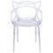 Leisuremod Milan Modern Wire Design Chair, Clear, 4PK MW17CL4 - alternate 4