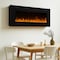 Northwest 54in Wall Mounted Fireplace Heater with Remote Control & Top Vent Heater with Adjustable LED Flame 80-2000A-54 - alternate 7