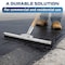 Dsv Standard Garage Floor Squeegee 18 in, Neoprene Blade Asphalt Squeegee, Taper Pole Connection 87318-Z - alternate 6