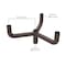 J&H Led J&H LED 120-Degree Triple Bullhorn Tenon Adapter, 3-Head Pole Mount, Bronze JH-1TBH120-54C - alternate 2