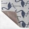 Jonathan Y Liana Casual Coastal Flamingos Two-Tone White/Navy 4 ft. x 6 ft. Indoor/Outdoor Area Rug TSN401E-4 - alternate 5
