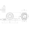 Ntn Pillow Block Bearing, Stainless Steel Housing Material, Set Screw, Ball, 1 in Dia, Stainless Steel Insert Material SUCP205-16C0FG1 - alternate 2