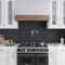 Apollo Tile Black 1x12 Eastern Black Marble Honed Pencil Liner Tile Trim 0.67 sqft/case, 10PK APLMTX884HA - alternate 4