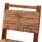 Bali & Pari Cordoba Bohemian Natural Seagrass and Mahogany Wood 2-Piece Counter Stool Set 249-2PC-13843-ZORO - alternate 6