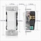 Leviton Decora Incandescent/Halogen/LED/CFL White/Light Almond Rocker/Slide Universal Dimmer Switch RA2-DSL06-2AW - alternate 4