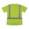 Ergodyne Hi-Vis Shirt, M, Lime, Short Sleeve 22073 - alternate 1