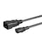 Monoprice Power Cord - IEC 60320 C20 to IEC 60320 C13_ 14AWG_ 15A_ 3-Prong_ Blac 40059 - alternate 1