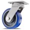 Hamilton Plate Caster, Kingpinless Swivel, Poly, 6 in, 960 lb, B S-ZFWH-6SPB - alternate 1