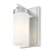 Z-Lite Danica 1-Light Wall Sconce, 4.75 in W, Brushed Nickel 3044-1S-BN - alternate 7
