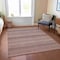 Homeroots 5' X 8' Red And Burgundy Striped Washable Indoor Outdoor Area Rug 610589 - alternate 7